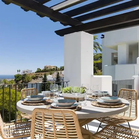アパート Duplex Penthouse Rooftop Terrace Sea Views Wifi ベナアビス